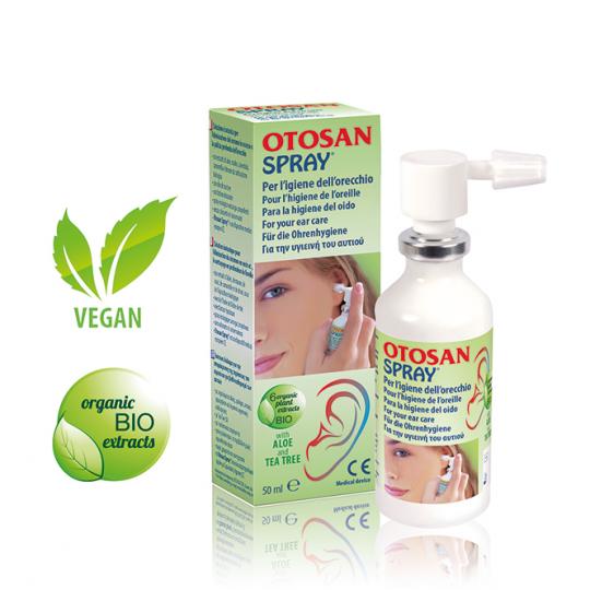 Spray pour les Oreilles naturel Otosan® élimine le cérumen - 50ml 